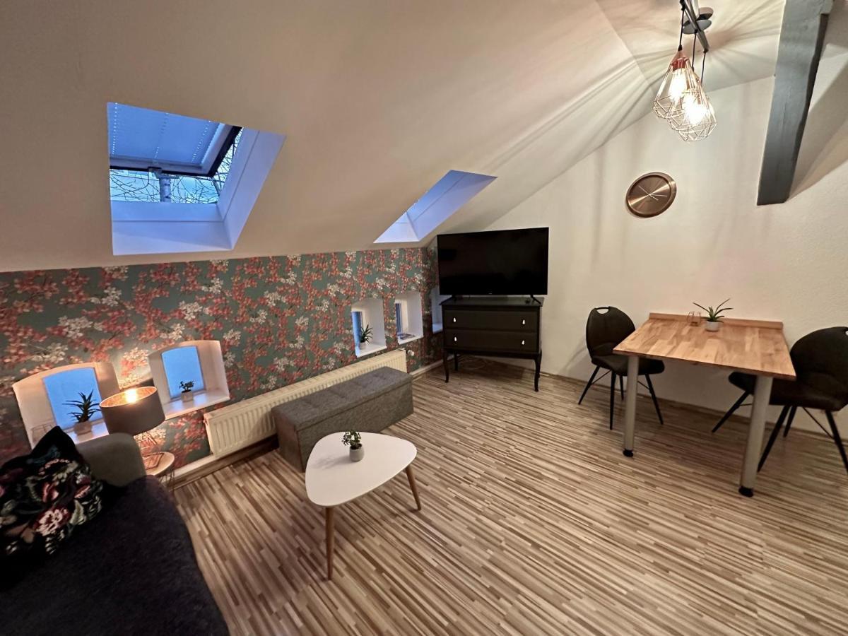 Apartment Zum Roten Fuchs Inkl. Parkplatz Erfurt Exterior foto