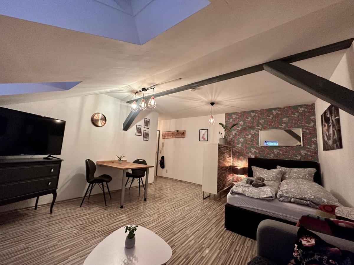 Apartment Zum Roten Fuchs Inkl. Parkplatz Erfurt Exterior foto